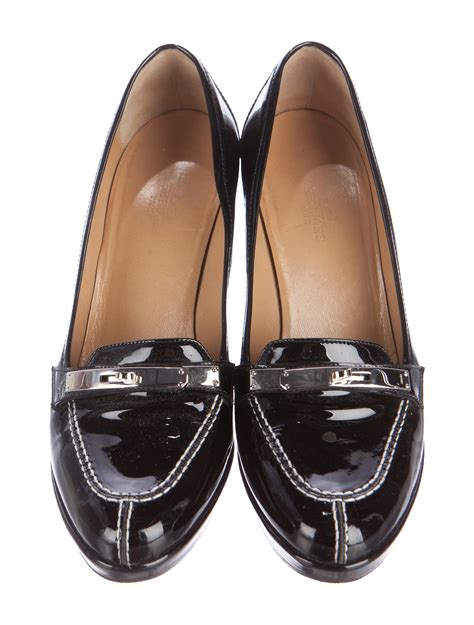 hermes patent leather shoes|Hermes shoes for women.